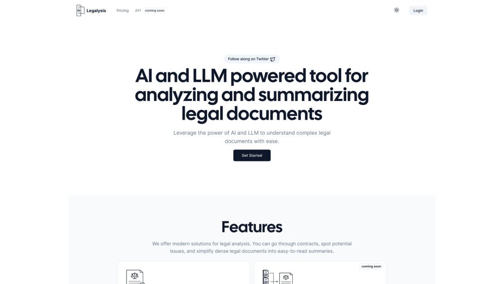 Legalysis: AI Tool for Legal Document Analysis