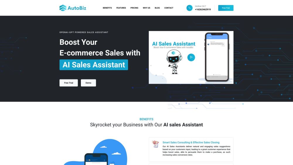 AutoBiz: Boost e-commerce sales with AI Tool