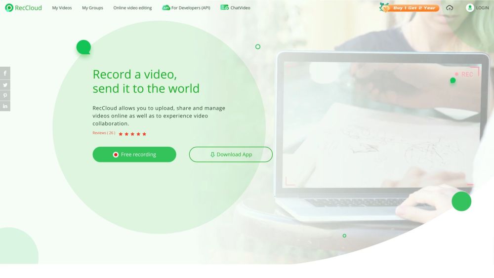 RecCloud: Free AI Tool for Video Recording