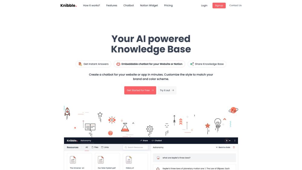 Knibble.AI: AI Tool Knowledge Assistant