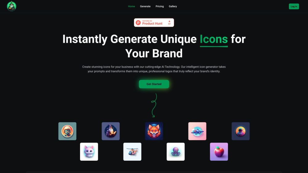 IconWizardAI: AI Tool for Stunning Logos & Icons