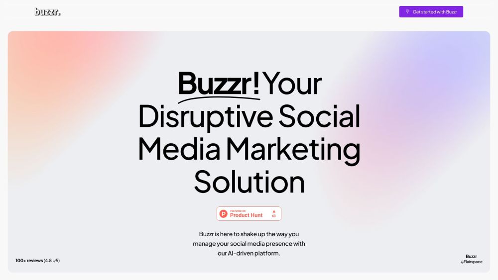 Buzzr Tech: AI Tool for Social Media Marketing