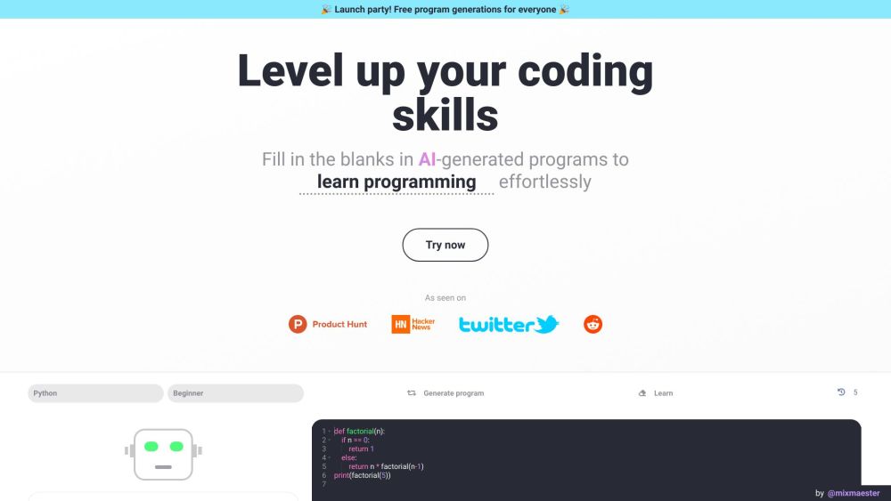 Hackerman.AI: AI Tool for Coding Practice