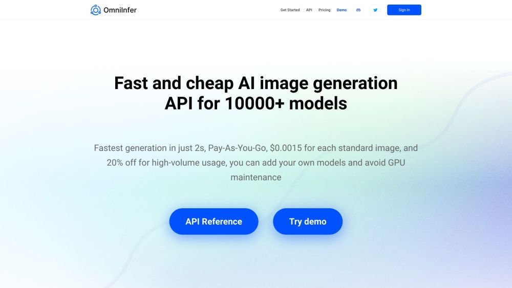 Omniinfer: Revolutionize image creation with this AI tool