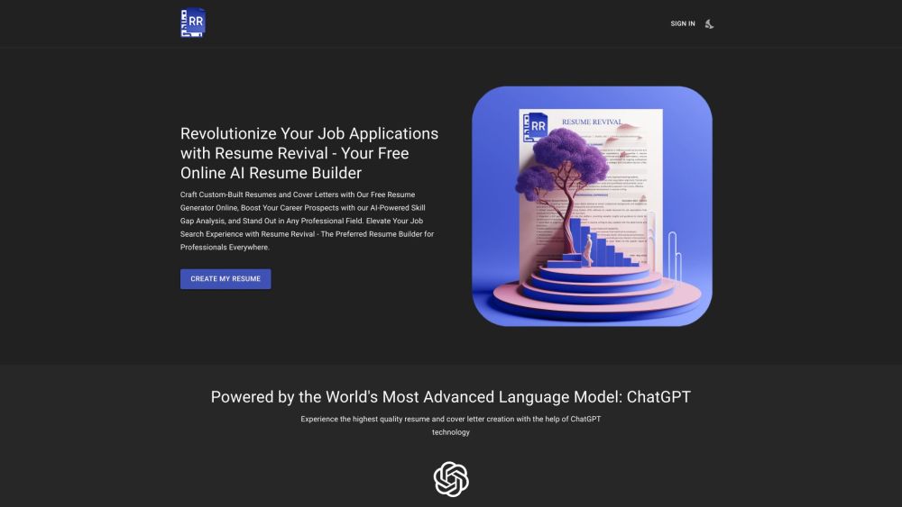 Resume Revival: AI Tool for Custom Resumes & Letters