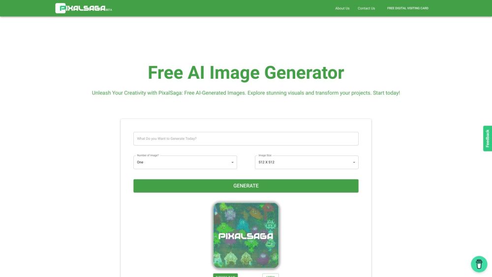 PixalSaga: AI Tool for Stunning Image Transformation