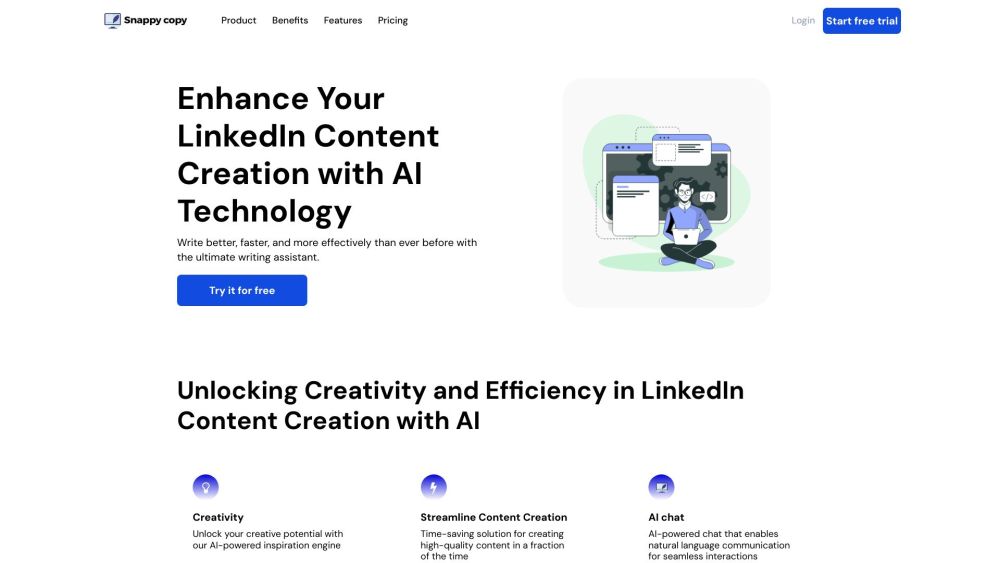 Snappy Copy: Enhance LinkedIn with AI Tools