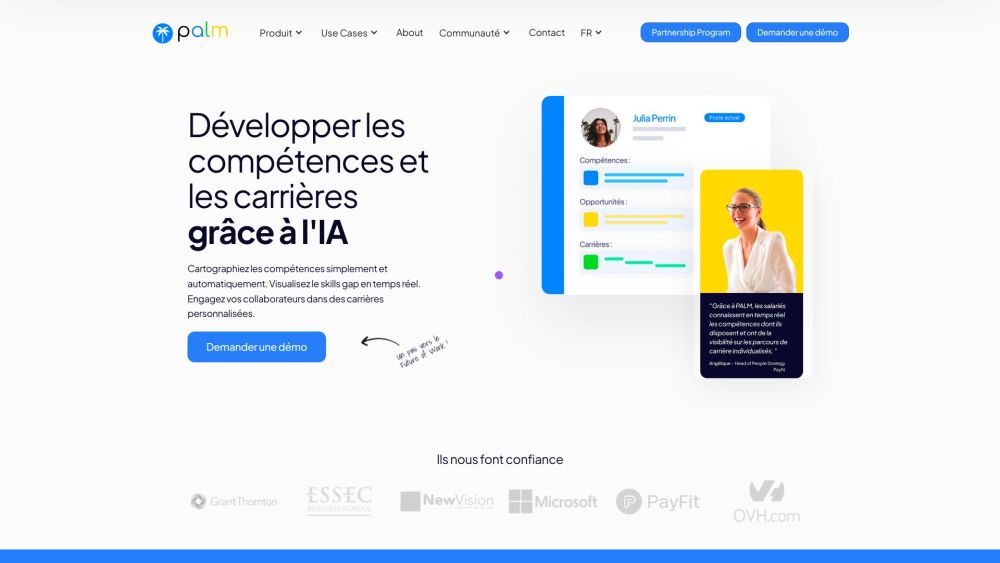 Palm - Competency and Career Management Platform: AI Tool for Skill Mapping & Career Development