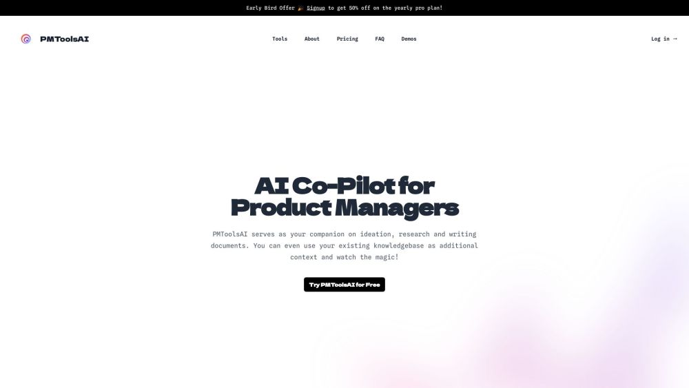 PMToolsAI: AI Tool Suite for Product Managers