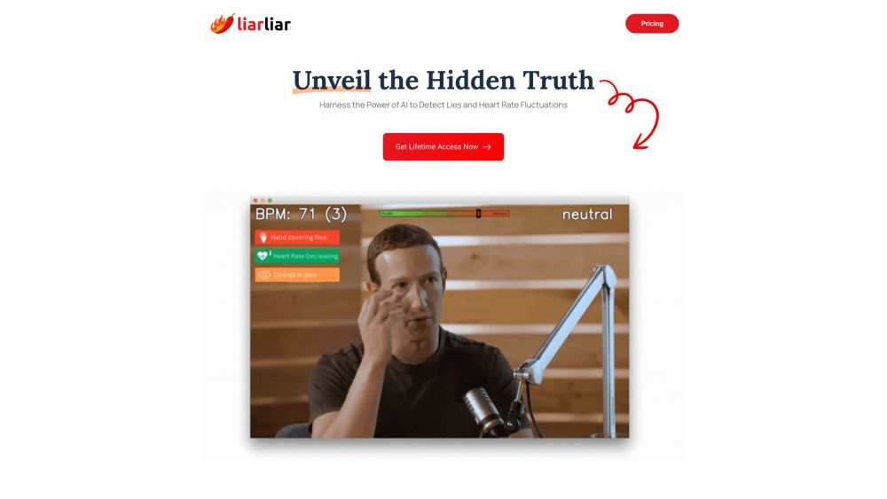 LiarLiar.ai: AI Tool for Lie & HR Detection