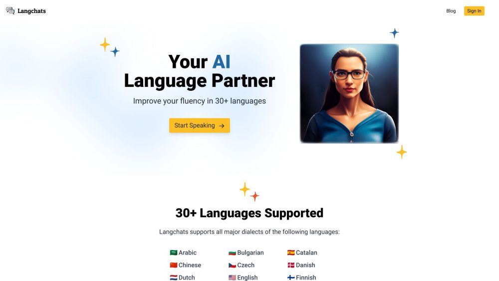 Langchats: AI Language Partner for Fluent Conversations