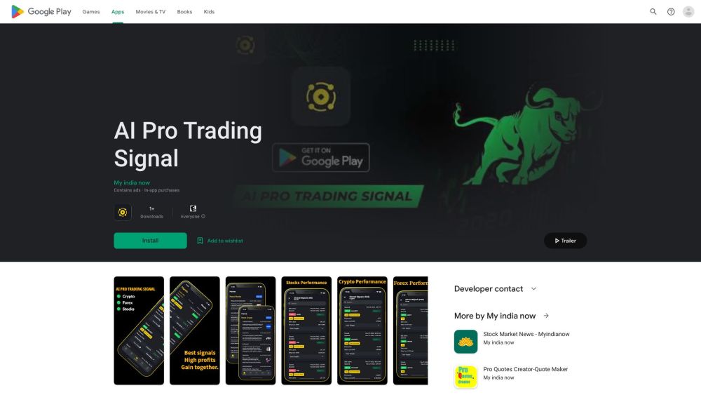 AI Pro Trading Signal App: AI Tool for精准 Signals