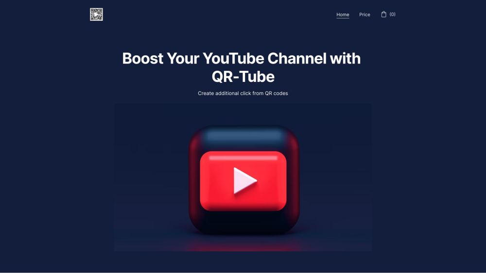 QR-Tube: Automate QR codes on YouTube (40 letters)