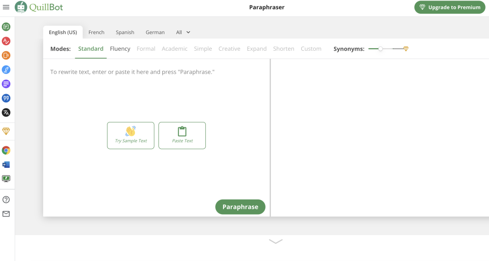 Quillbot: AI Tool for Instant Text Rewriting