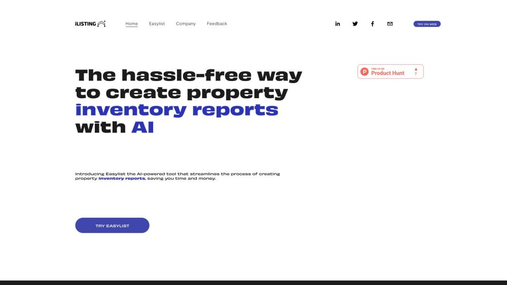 iListing AI: AI Tool for UK Property Inventories