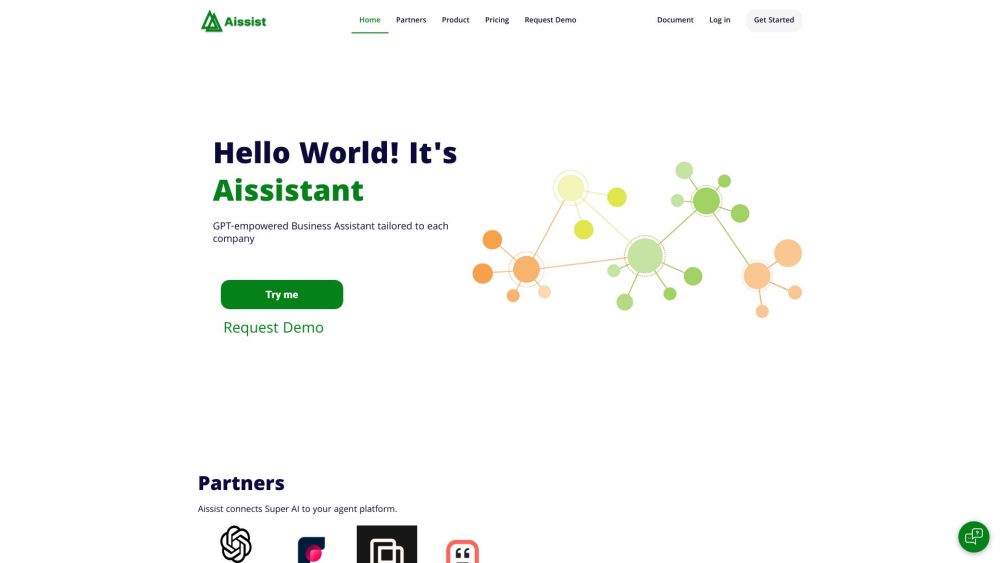 Aissist: AI Tool Web App for Interactive Support