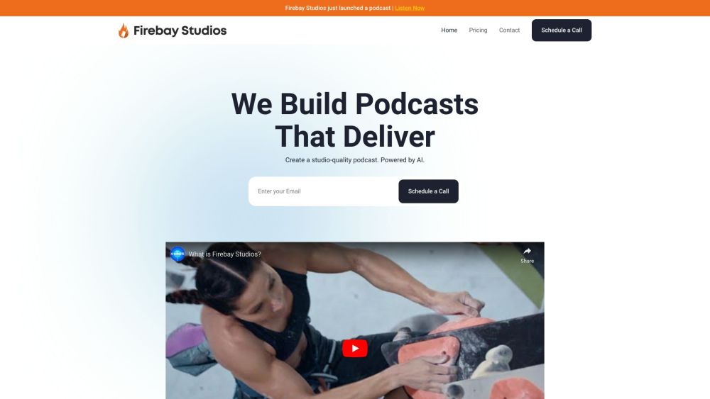 Firebay Studios | AI Audio Studio: #1 Podcast Production & Promotion