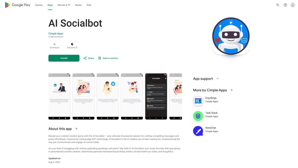 AI Socialbot: Elevate content creation with this advanced AI tool