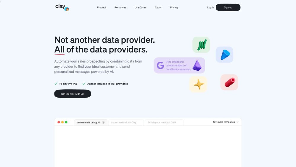 Clay: AI Tool for Targeted Lead Generation with Clay