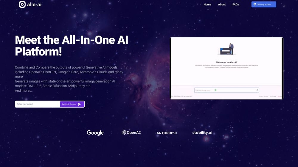 Alle-AI: Ultimate All-in-One AI Tool