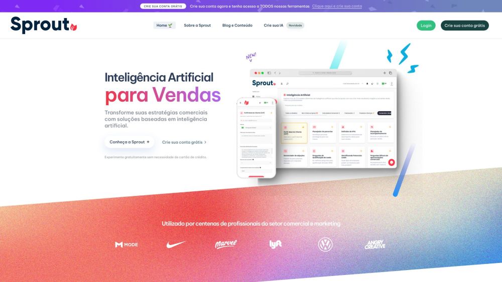 Sprout: AI Tool for Sales, Marketing & Content