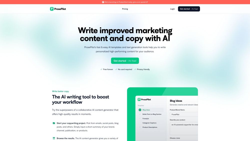 ProsePilot: AI Tool for Enhanced Marketing Content