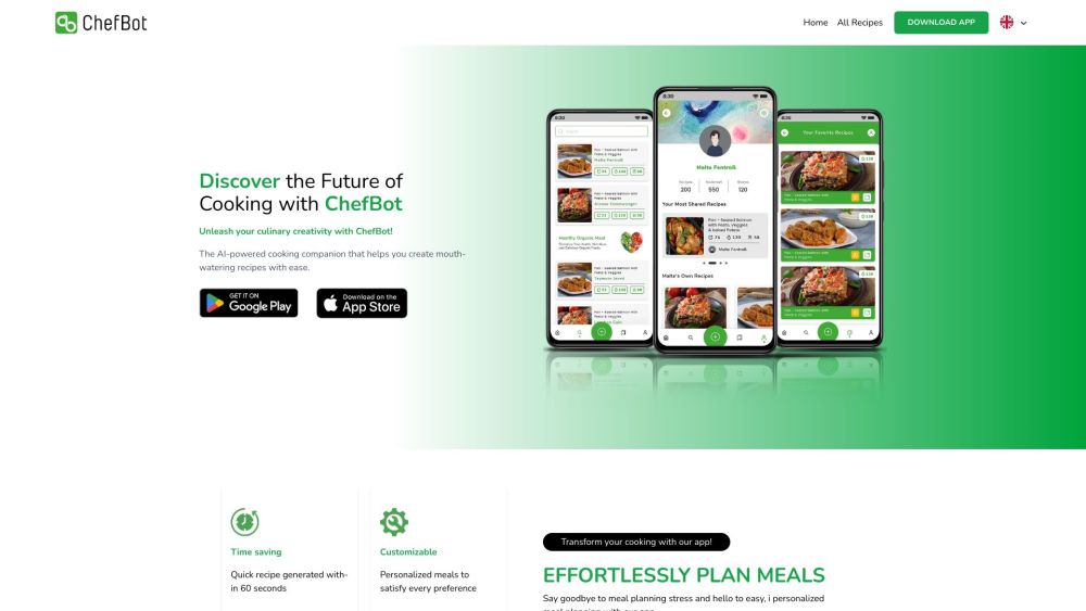 ChefBot: AI Tool for Gourmet Meal Transformation