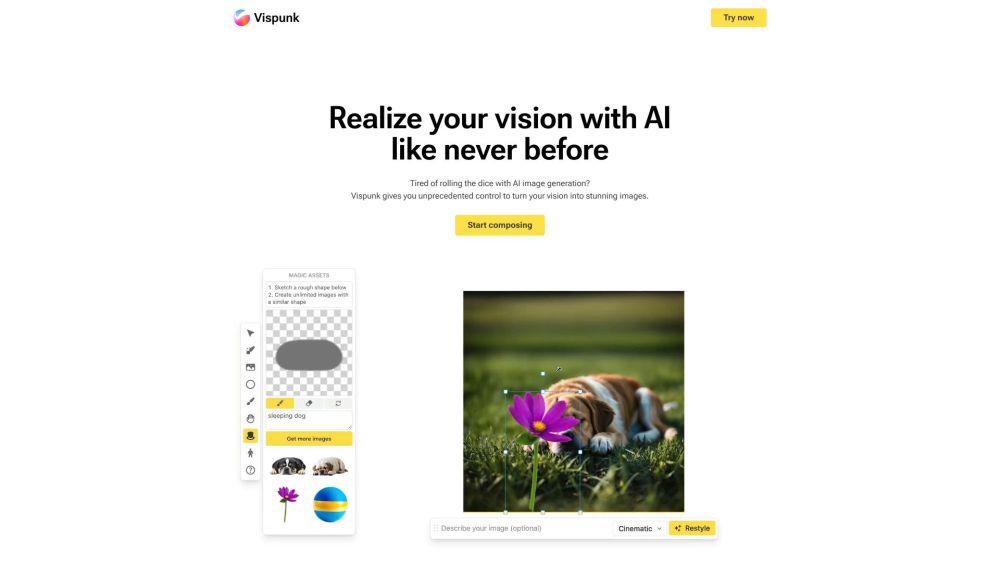 Vispunk: AI Tool for Creative Visualization