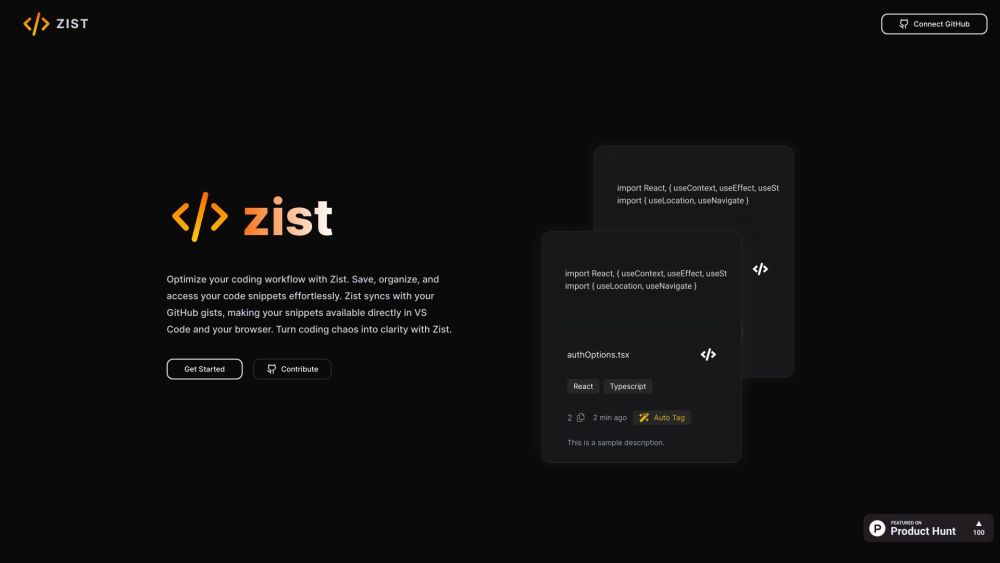 Zist: Revolutionize Your Coding with AI Tool