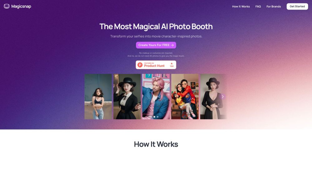 Magicsnap: AI Tool for Movie Character Photos