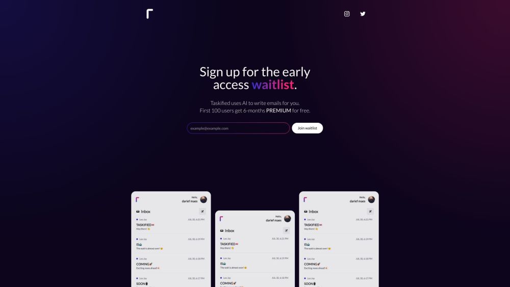 Taskified: AI Tool for On-the-Go Email Mastery