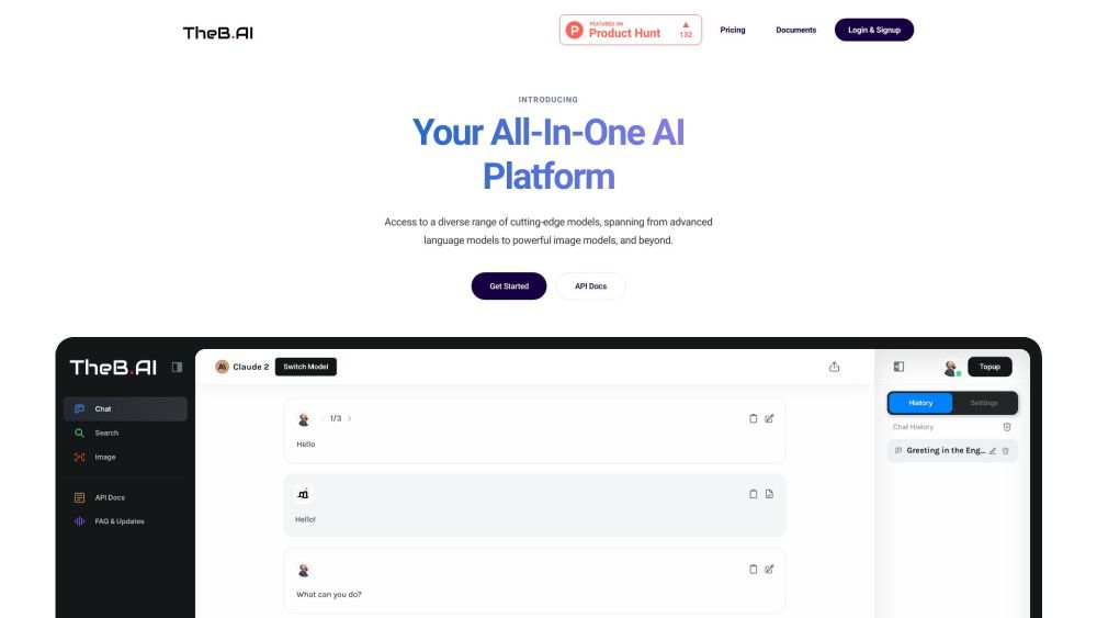 TheB.AI: Ultimate AI Tool with Product Name Power