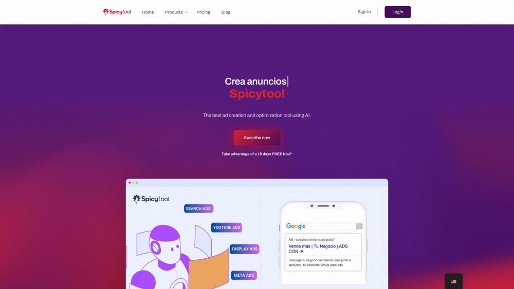 Spicytool: The Best AI Tool for Ad Creation