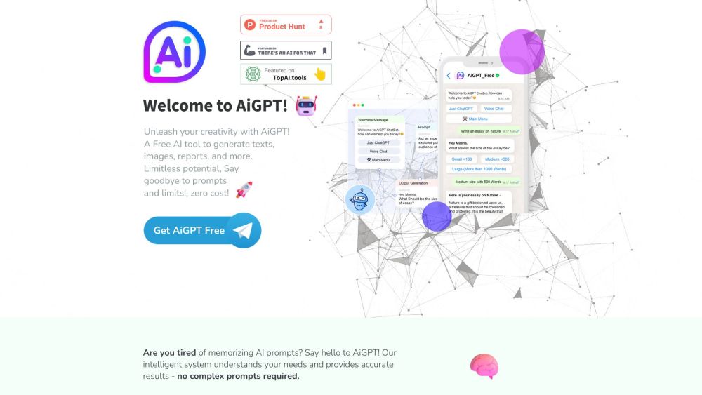 AiGPT: Free AI Tool for Limitless Creativity