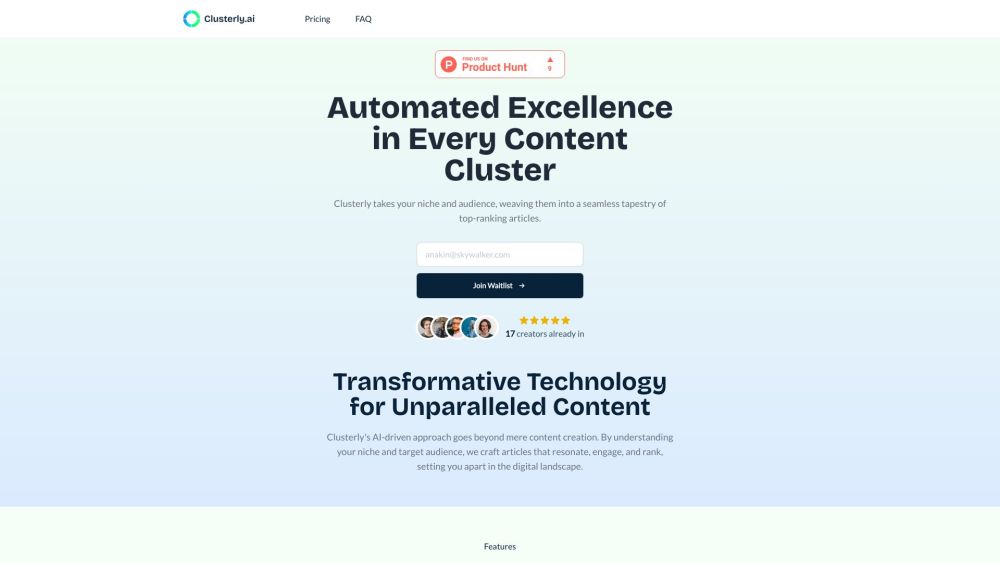 Clusterly.ai: Next-gen Content Creation & AI Tool