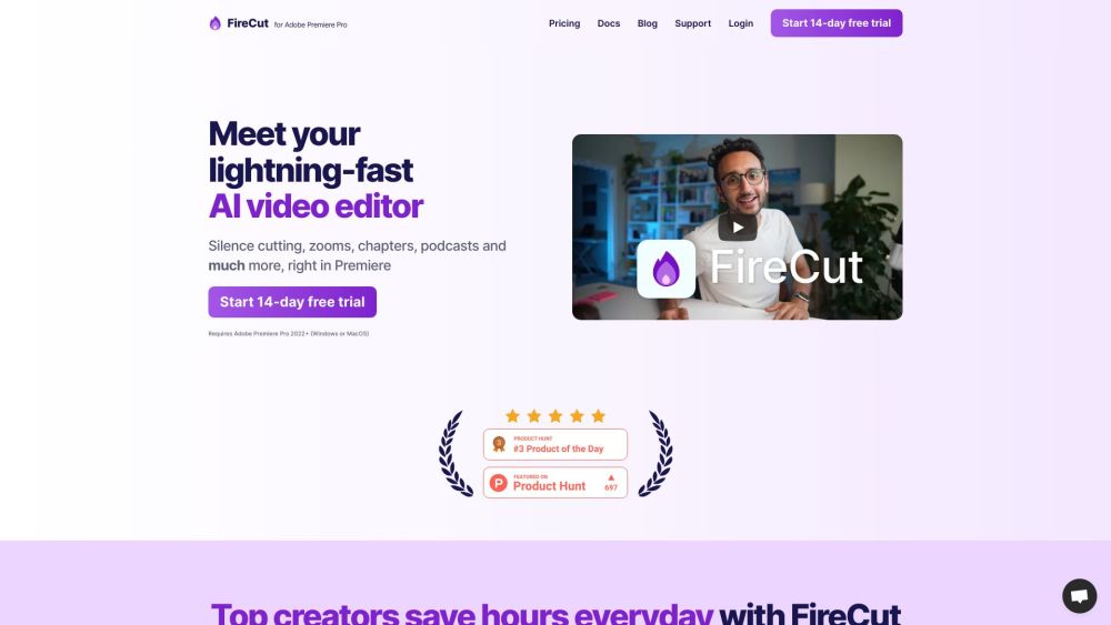 FireCut AI: ai tool for Premiere Pro editing