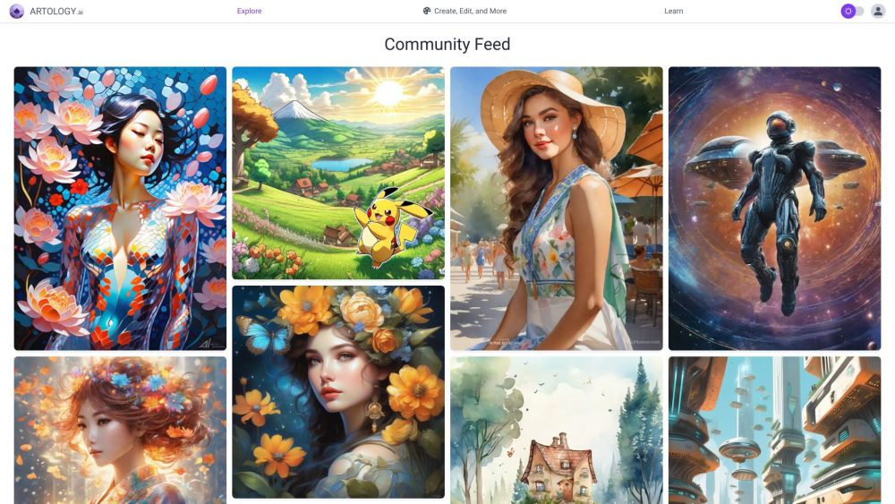 Artology: Free AI Tool for AI Images Online