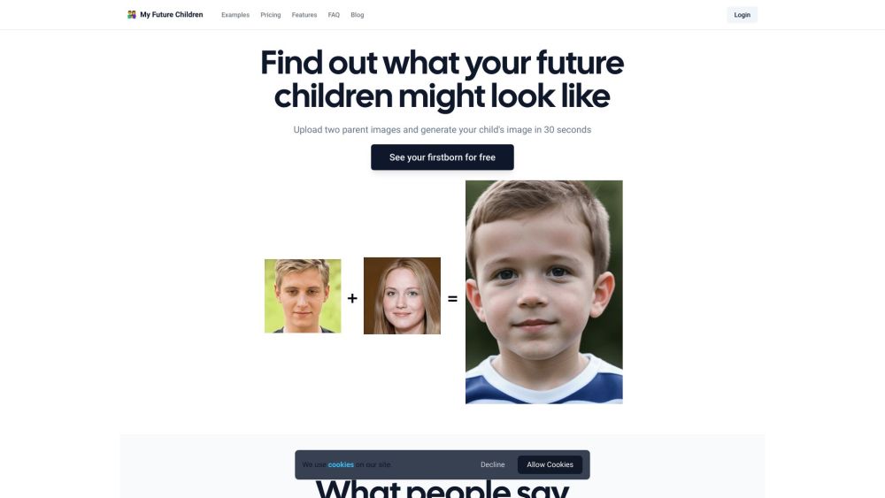 OurBabyAI: Discover Future Baby with AI Tool