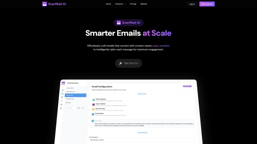 EverMail AI: Automate Personalized Cold Emails