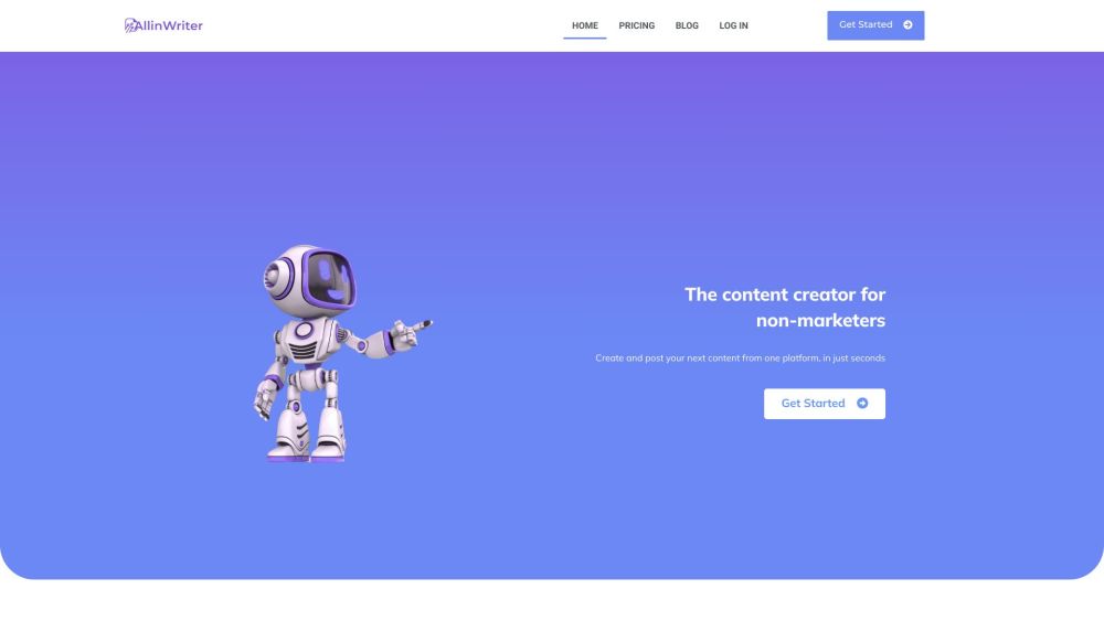 AllinWriter.com: AI Tool for Content Creation