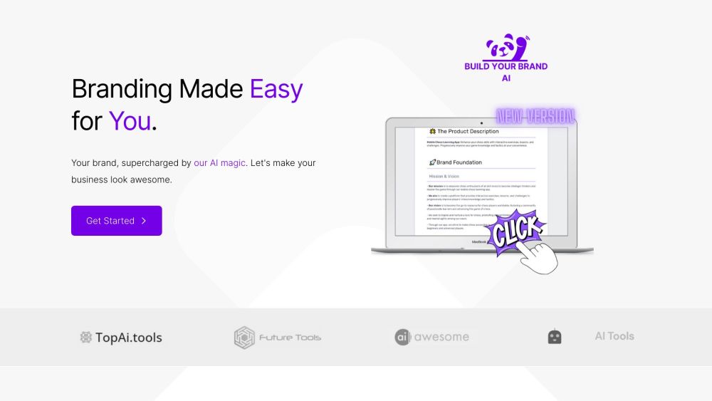 BuildYourBrand-AI: AI Tool for Effortless Branding