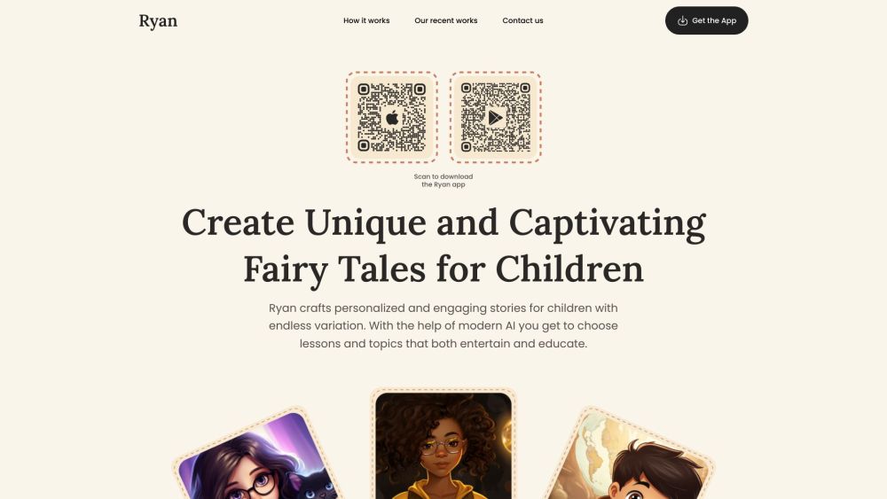 Ryan AI: Enchanting Fairy Tales - AI Tool