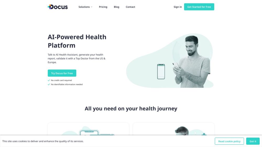 Docus: AI Tool for Health Questions & Reports