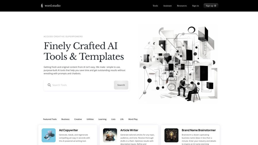 Word.Studio: AI Tool for Effortless Writing