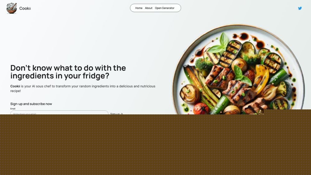 Cookii: The Ultimate AI Tool For Smart Recipe Creation