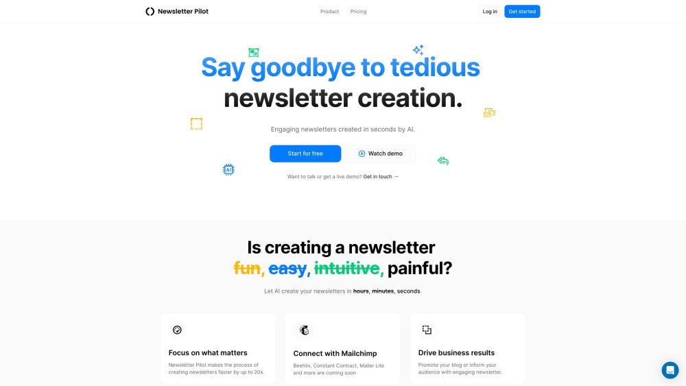 Newsletter Pilot: AI Tool for Gorgeous Newsletters