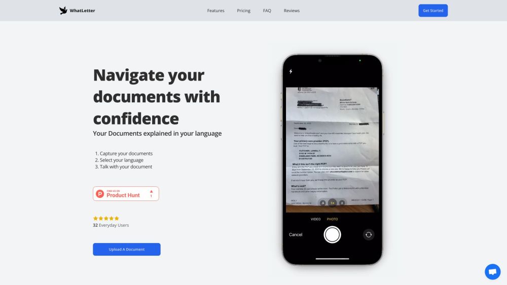 WhatLetter: AI Tool for Document Understanding