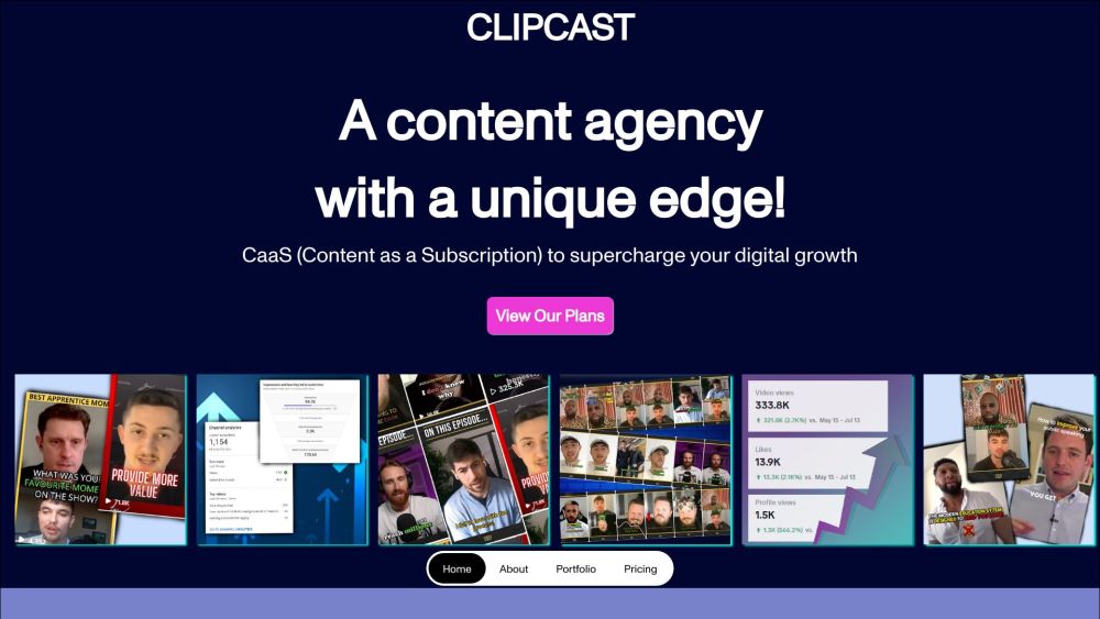 ClipCast: Simplify content creation, supercharge digital growth with our AI tool