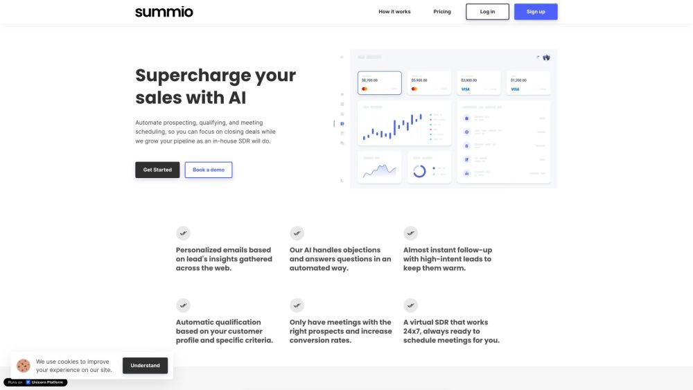 Summio: AI Tool for Sales Automation & Growth