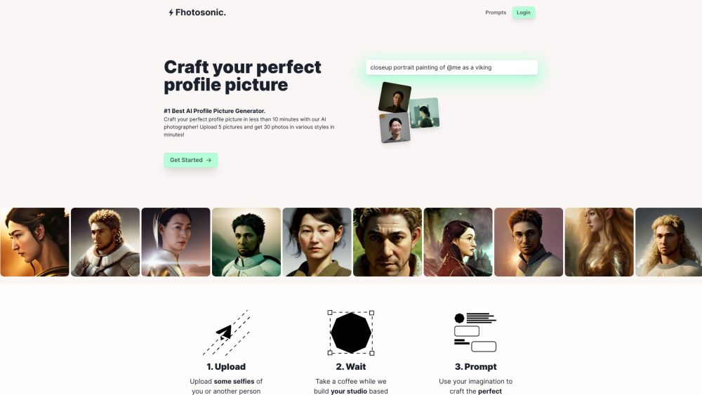 Fhotosonic: Craft your perfect profile pictures with AI